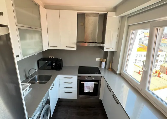 公寓 Acogedor En Ronda Outeiro 210 拉科鲁尼亚